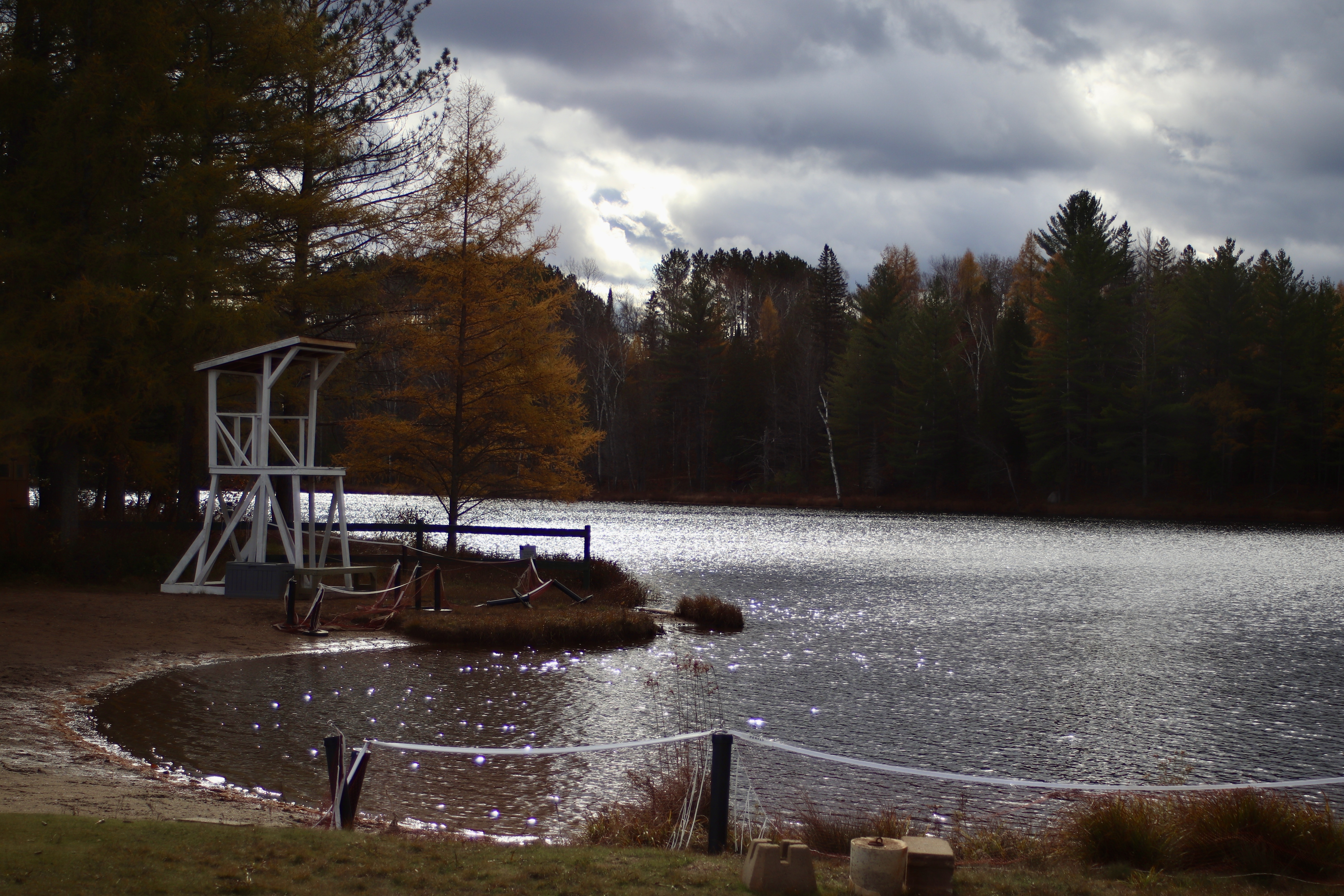 Vue de le lac - Domaine Saint-Bernard