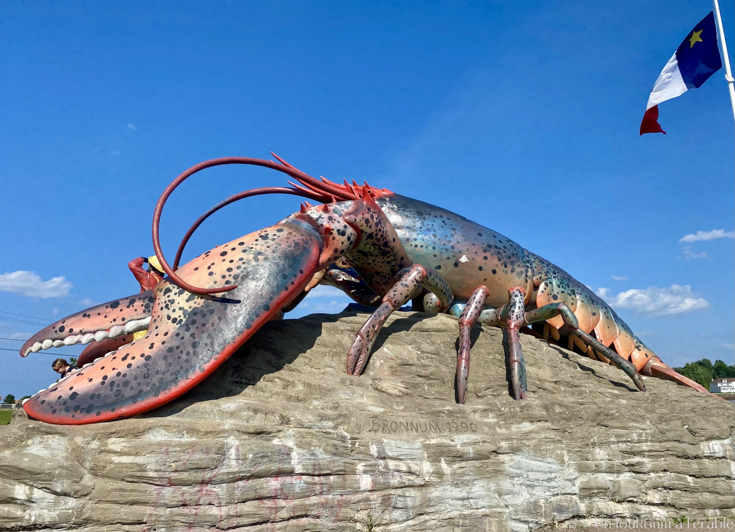 homard géant situé à Shediac